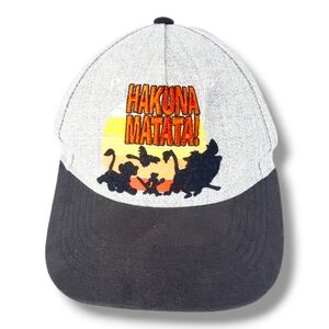 Walt Disney HAKUNA MATATA Lion King Timon & Puumba Snapback Hat Cap Men   Womens